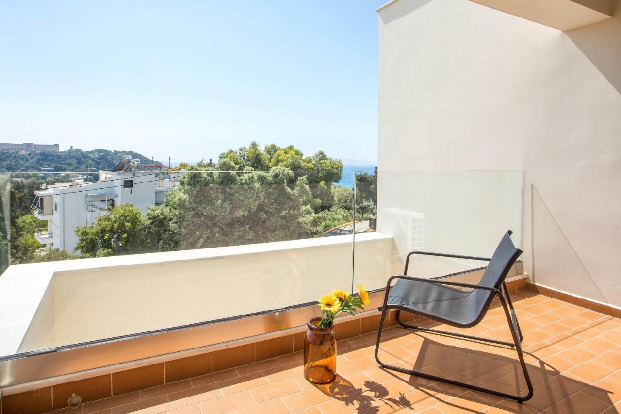 Eden Sunflower - Luxurious Apartment With Sea View Rhodes City ภายนอก รูปภาพ