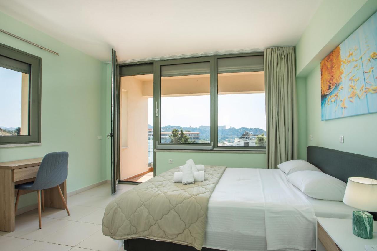 Eden Sunflower - Luxurious Apartment With Sea View Rhodes City ภายนอก รูปภาพ